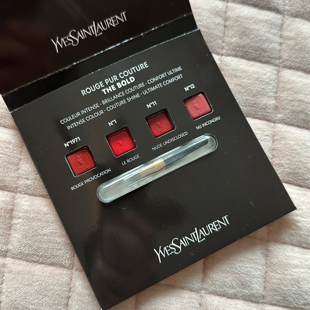 New! 💕4 for 30💕YSL Rouge Pur Couture